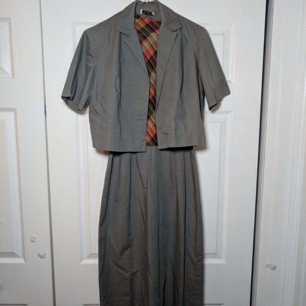 1950s true vintage dress and bolero